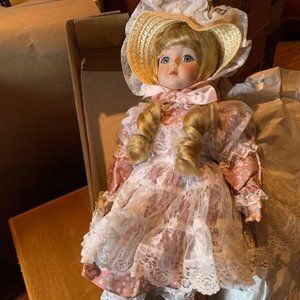 Design Debut Vintage Porcelain Doll